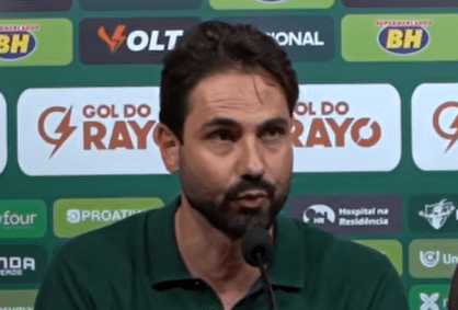 Paulo Assis, diretor executivo de futebol do América, se pronunciou após derrota diante do Cruzeiro