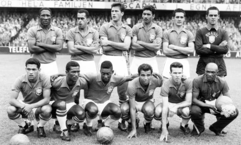 Seleção Brasileira campeã da Copa do Mundo em 1958