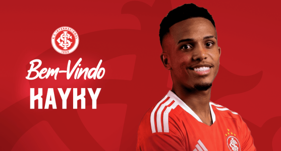 Kayky, novo atacante do Internacional