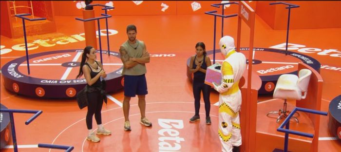 Jordana, Jonas e Gabriela disputaram dinâmica final da Prova do Líder do BBB 26
