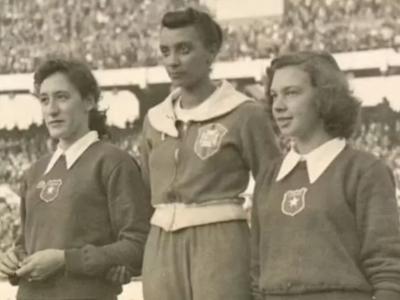 Wanda dos Santos no alto do pódio dos Jogos Pan-Americanos