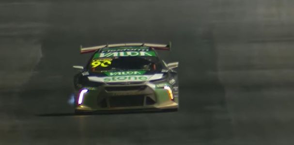 Ricardo Maurício durante corrida na noite deste sábado (15) em Cuiabá