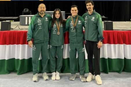 Ginastas do Minas conquistaram medalha na etapa da Hungria da Copa do Mundo de Ginática Artística