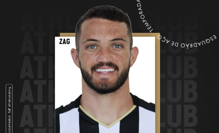 Clube mineiro anuncia 14ª contratação para a temporada 2024