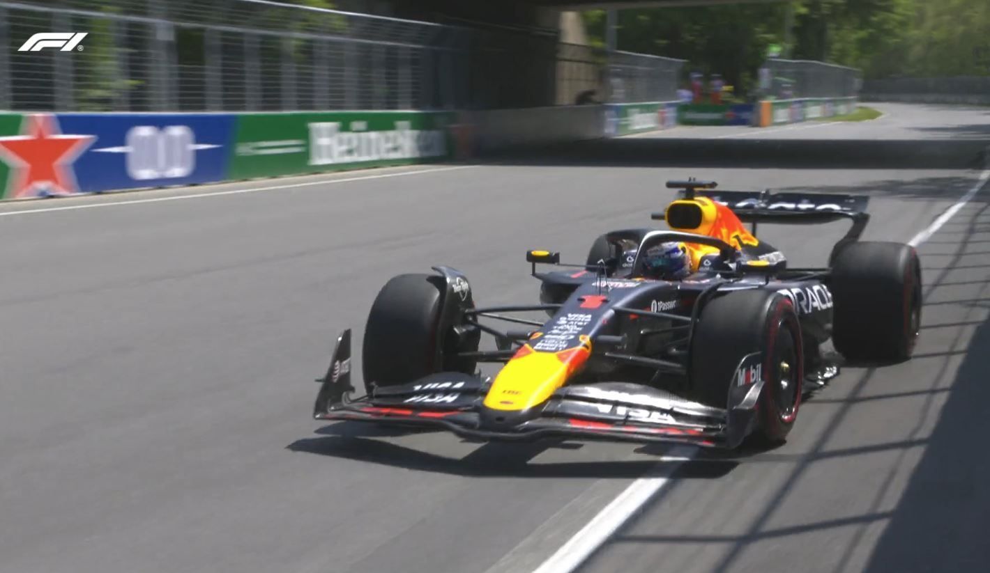 Verstappen lidera treino livre com 'pódio surpresa' do GP do Canadá