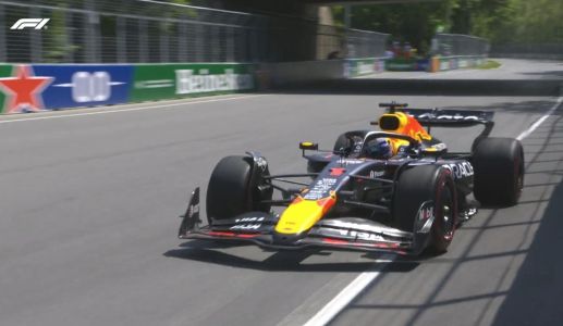 Max Verstappen, da Red Bull Racing, durante treino livre do GP do Canadá