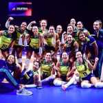 Vôlei: Brasil encara Tailândia para fechar semana da VNL com chave de ouro