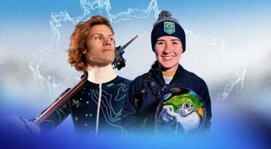 Nicole Silveira e Lucas Pinheiro Braathen foram eleitos porta-bandeiras do Brasil