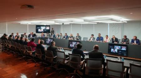 Sala Pelé recebeu representantes da Série C para reunião com diretoria da CBF