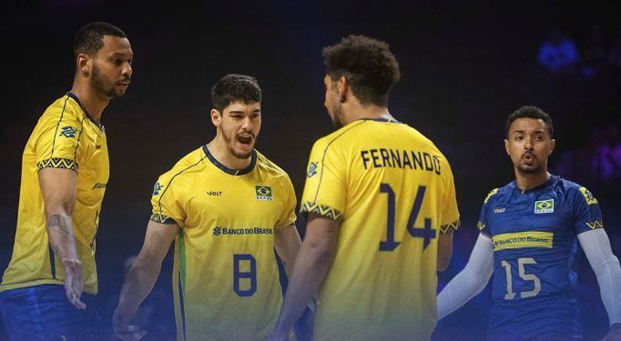 Brasil vence China em jogo tranquilo pela Liga das Nações de Vôlei