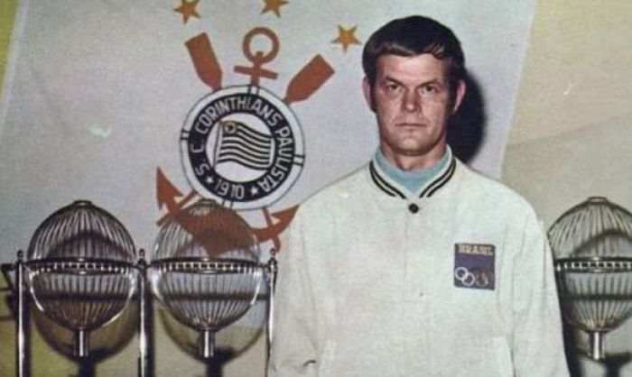 Wlamir Marques durante evento no Corinthians