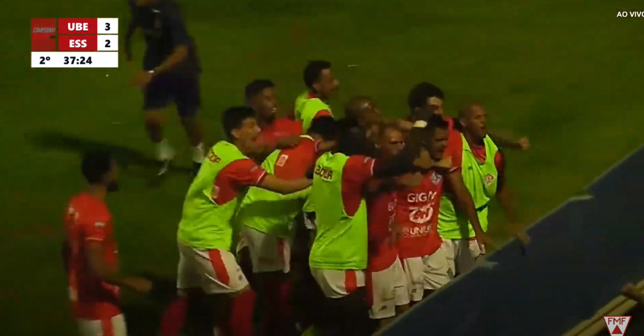 Em jogo de viradas, Uberaba bate Essube em estreia da segunda divisão do Mineiro
