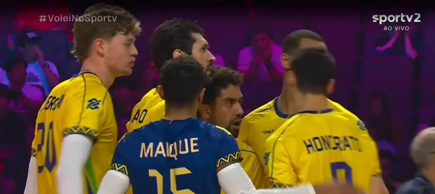 Brasil joga bem e vence Canadá em segunda etapa da Liga das Nações de Vôlei