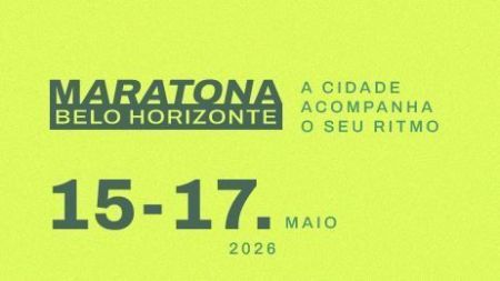 Maratona em Belo Horizonte será realizada no dia 17 de maio de 2026