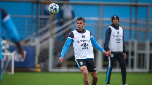 Carballo foi a grande novidade da atividade desta segunda-feira (25)