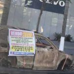Volvo XC 40 incendiado: dono leva carcaça de Belo Horizonte para concessionárias de São Paulo; assista