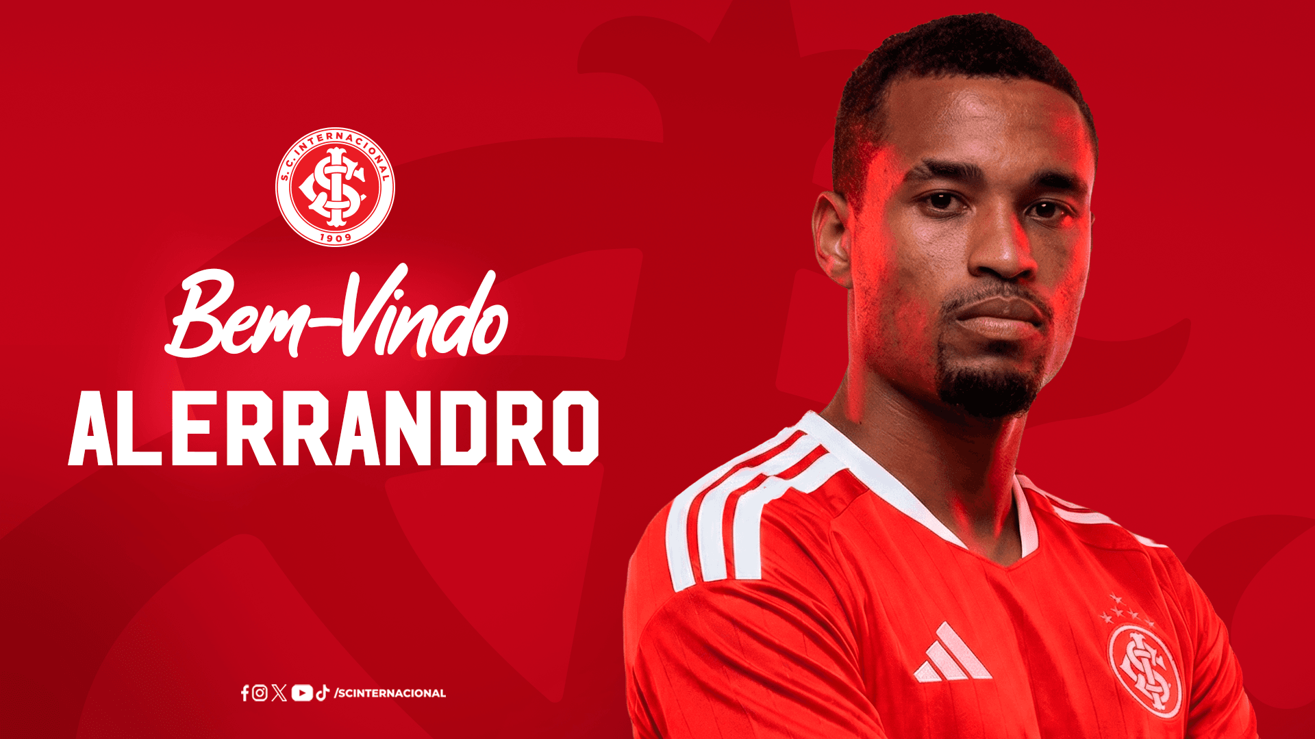 Inter anuncia contratação do atacante Alerrandro, ex-Atlético e Vitória