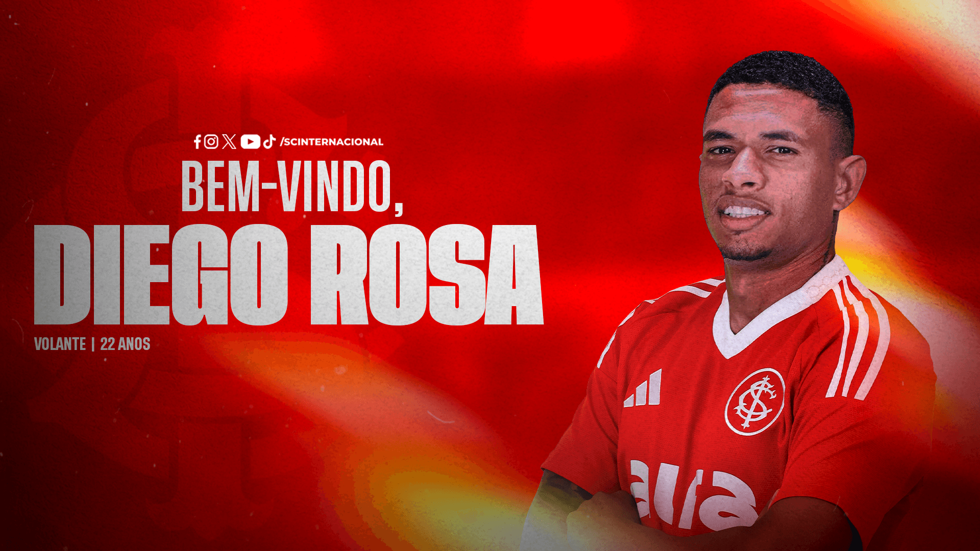 Inter anuncia contratação de Diego Rosa, ex-Grêmio