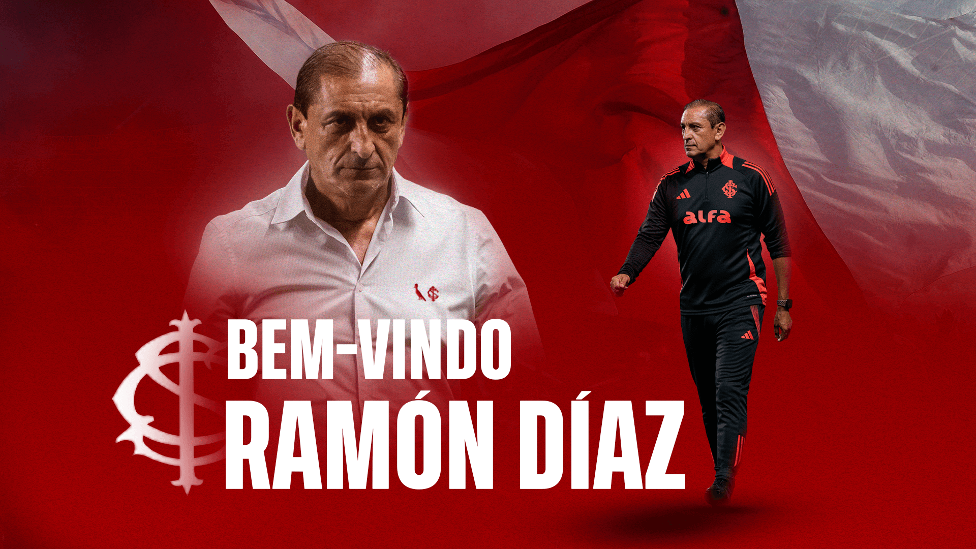 Inter anuncia contratação do técnico Ramón Díaz, ex-Vasco e Corinthians