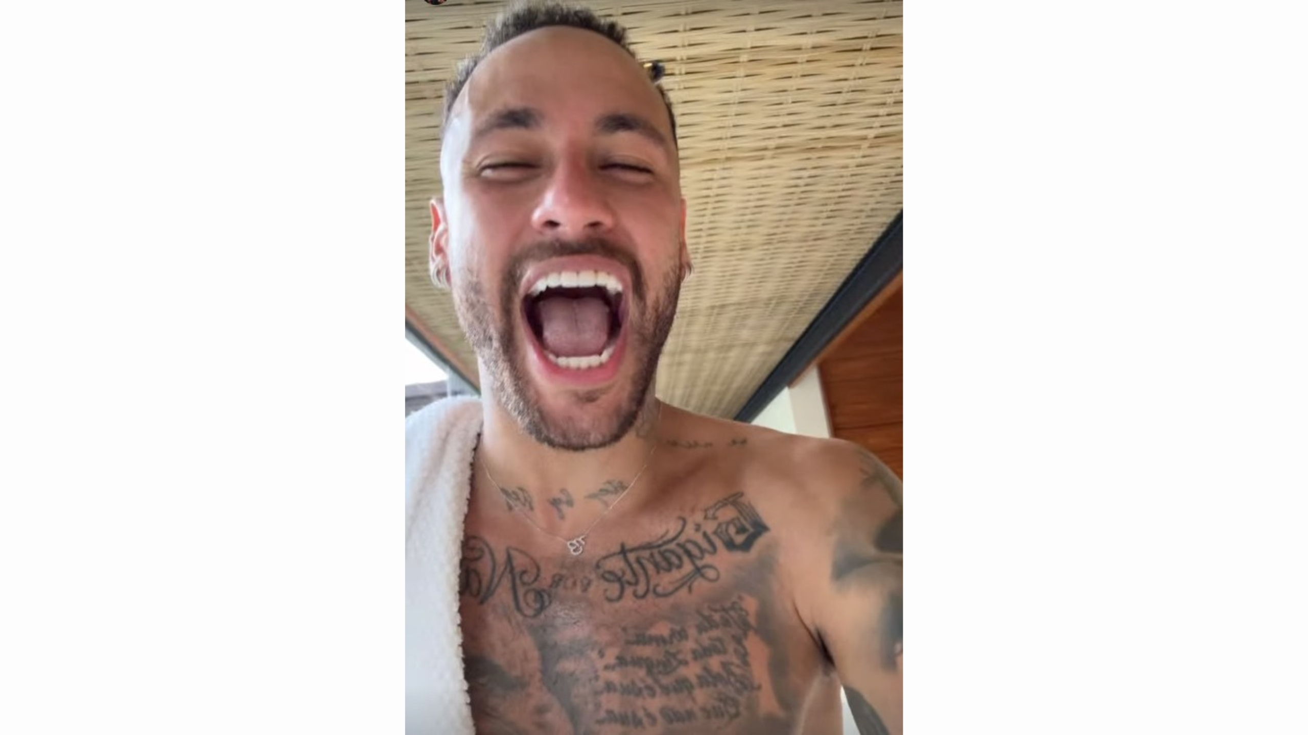 Neymar provoca São Paulo e brinca com amigos após vitória do Santos