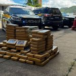 MG: PRF apreende maconha e pasta base de cocaína em carga de sucata na BR-040