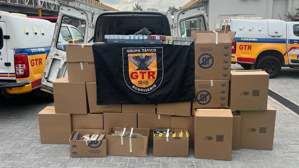 Polícia prende suspeito e recupera carga de cigarros que havia sido roubada em BH