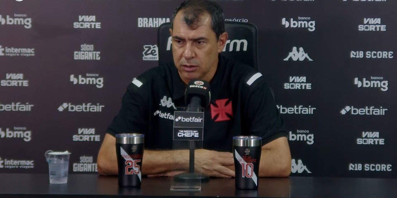 Carille enxerga Vasco ‘atrasado’ diante dos principais rivais no Rio de Janeiro