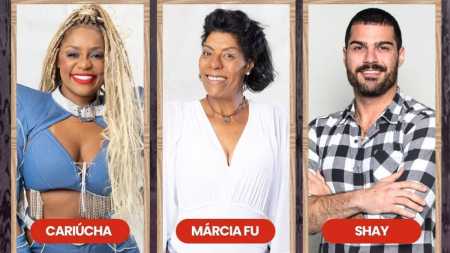 Cariúcha, Márcia ou Shay? Um dos três se despede do jogo