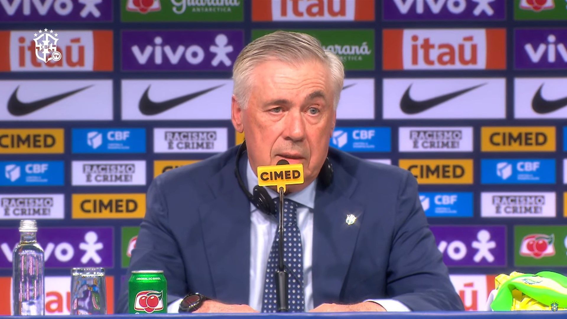 Quando será a estreia de Ancelotti na Seleção Brasileira