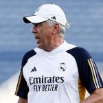 Ancelotti, técnico do Real, rasga elogios para craque do Campeonato Brasileiro