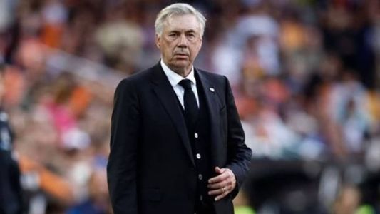 Carlo Ancelotti, o treinador que é o preferido do presidente da CBF, Ednaldo Rodrigues