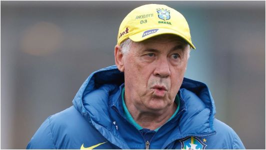 Carlo Ancelotti, técnico da Seleção Brasileira, prepara 'time alternativo' para encarar Bolívia