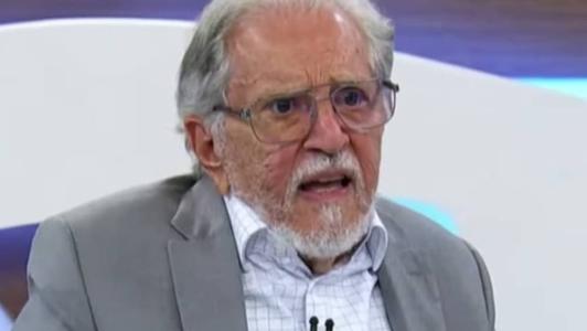 Carlos Alberto de Nóbrega durante participação no 'Roda Viva'