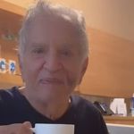 Carlos Alberto de Nóbrega aparece conversando e sorridente em gravação feita por esposa 