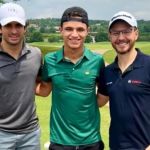 Pilotos da Fórmula 1, Sainz e Norris jogam golfe em Bragança Paulista