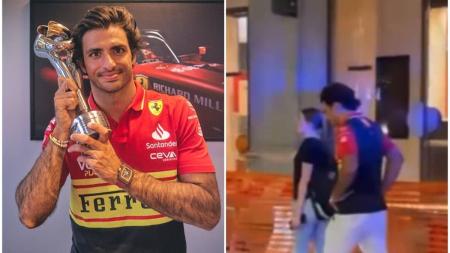 Carlos Sainz perseguiu bandidos até recuperar relógio de R$1,6 mi