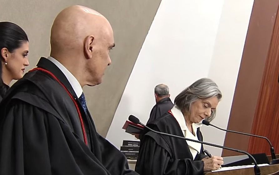 Cármen Lúcia agradece Moraes por atuação no TSE: 'ação firme e rigorosa'