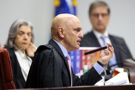 Alexandre de Moraes, ministro do Supremo Tribunal Federal (STF).