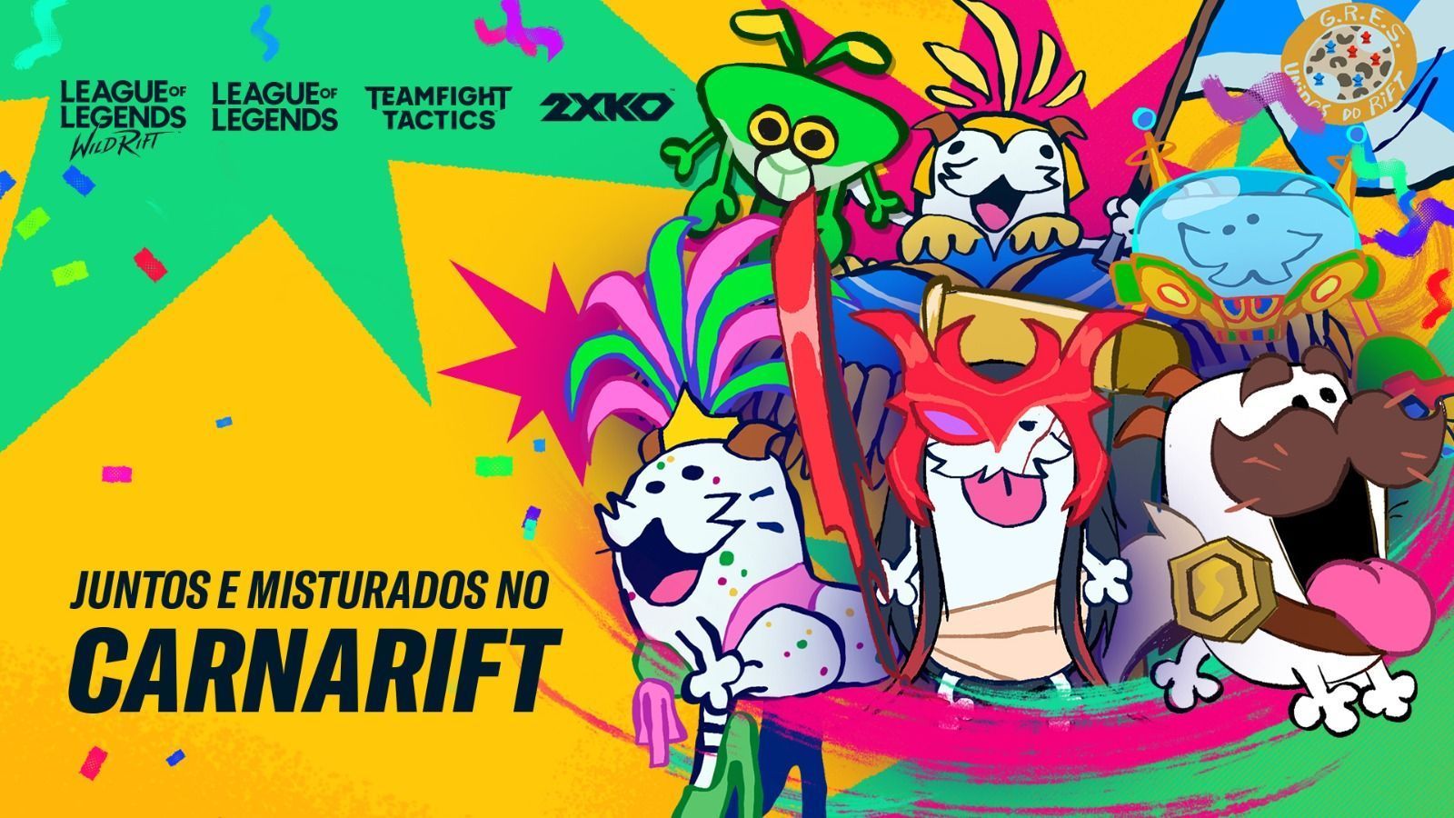 Wild Rift libera itens gratuitos e exclusivos durante o Carnaval; saiba como resgatar