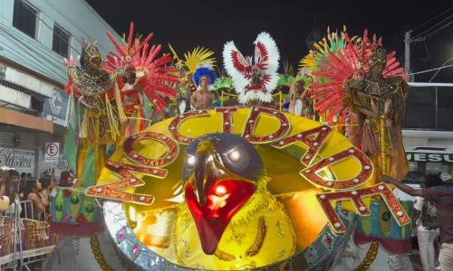 Mocidade Alegre desfile do Carnaval 2026 em Juiz de Fora