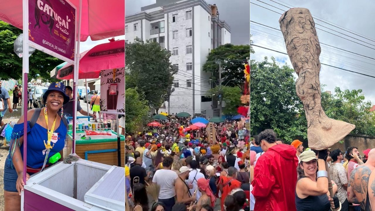 Vídeo: Carnaval de BH começa com bloco inspirado no cinema e expectativa de Oscar
