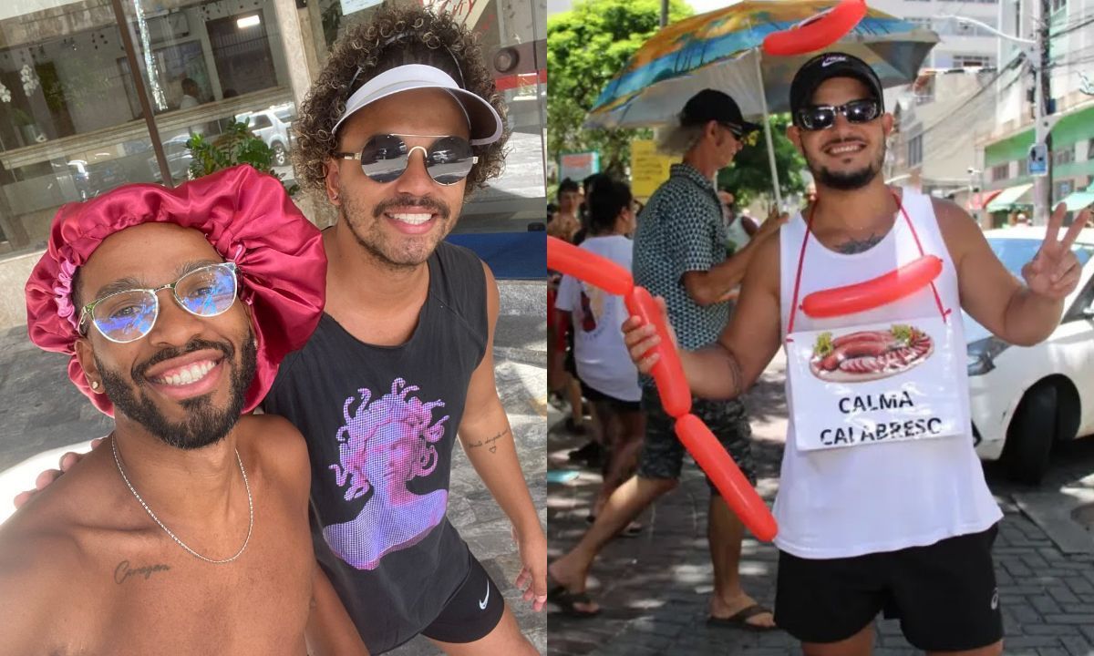 BBB 24 invade os blocos de Carnaval com fantasia de 'calabreso' e outros
