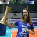 Carol Gattaz é relacionada pelo Minas para final da Superliga mesmo com lesão