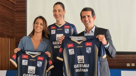 Carol Gattaz presentou CEO com a nova camisa para temporada