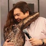 Ex-assistente de Faustão, Carol Nakamura pede orações e declara: 'devo minha vida a esse cara'