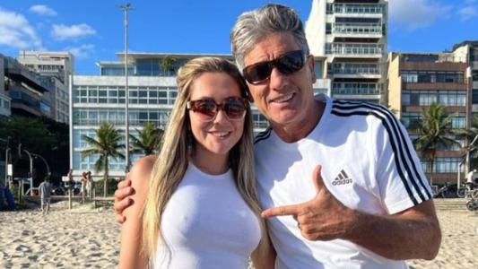 Carol Portaluppi e Renato Gaúcho