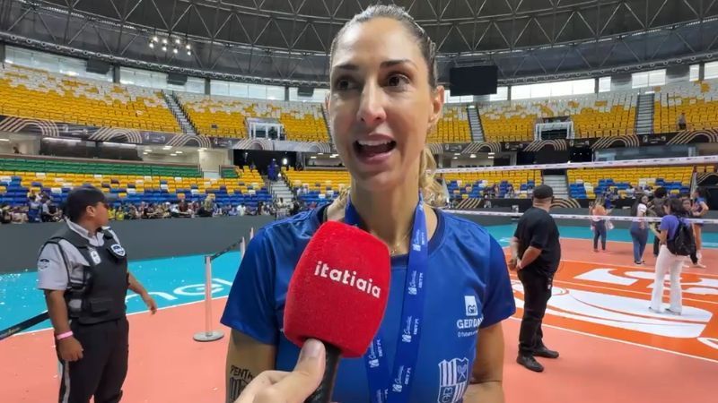 Carol Gattaz revela sentimento após título da Superliga e despedida do Minas