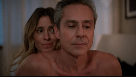 Carolina Dieckmann (Leila) e Alexandre Nero (Marco Aurélio)