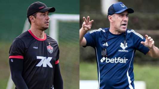 Carpini e Leonardo Jardim ficarão frente a frente em duelo que vale a liderança do Brasileiro para o Cruzeiro