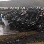 BR-040 continua interditada em Sete Lagoas e tem congestionamento de 3km